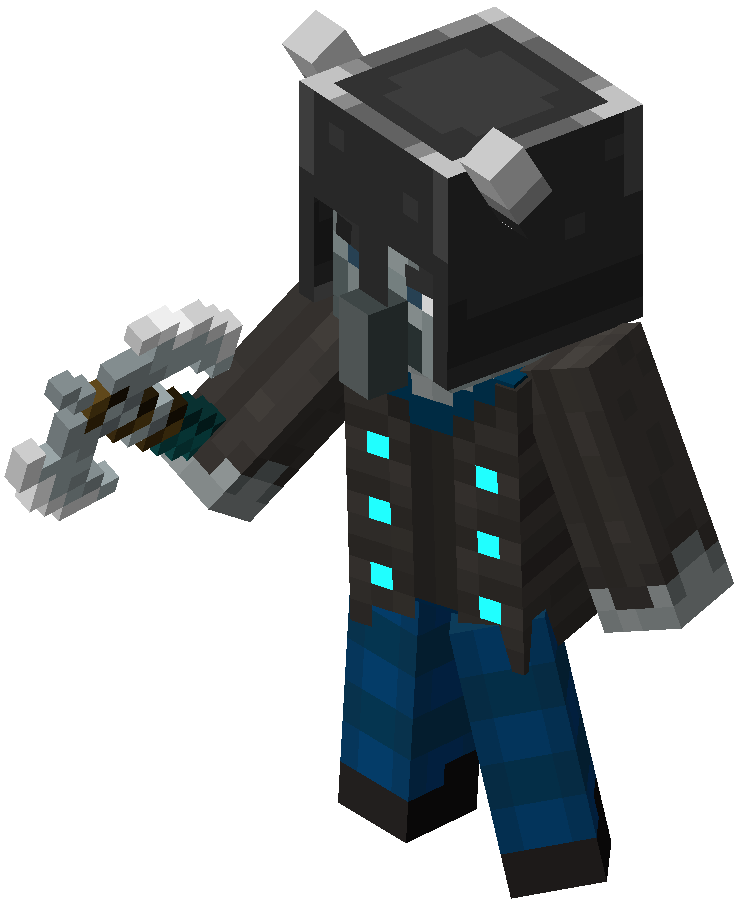 Minecraft Dungeons Vindicator Blank Meme Template