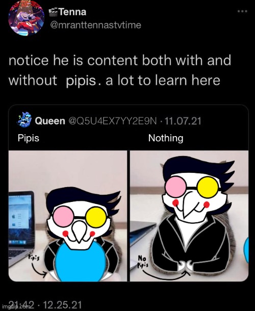 I fear that I've made peak (yes, I drew this myself [and edited all the text and everything]) | image tagged in spamton,pipis,cat,drawing,deltarune,r/drawthisasspamton | made w/ Imgflip meme maker