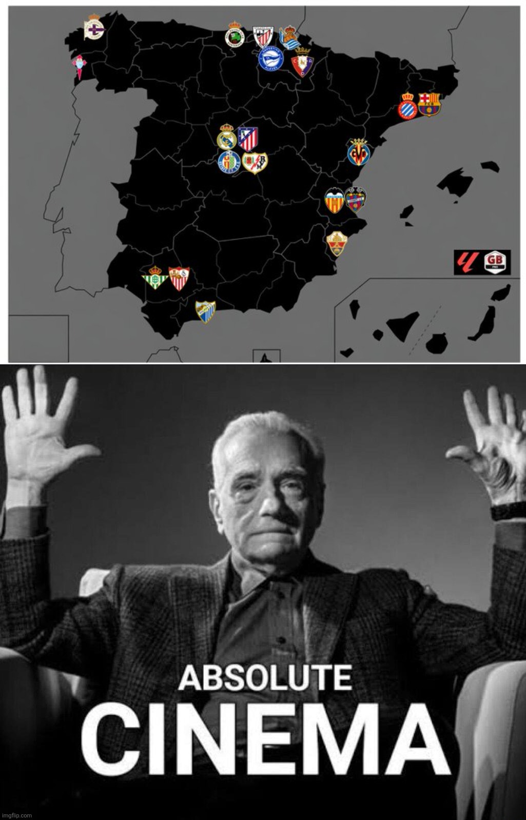 THE NEW SEASON OF LALIGA EA SPORTS 2026/2027 WILL BE SOOO FUCKING LIT!!! <3 | image tagged in absolute cinema,la liga,spain,football,soccer,memes | made w/ Imgflip meme maker