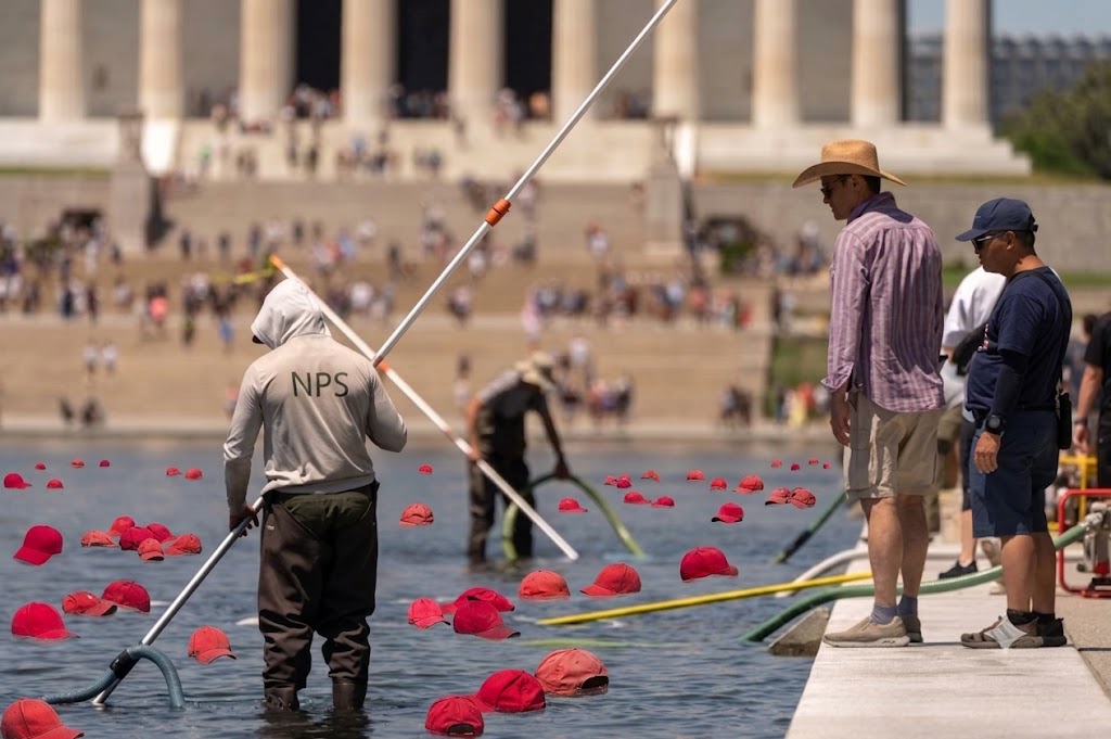 Reflecting Pool Blank Meme Template