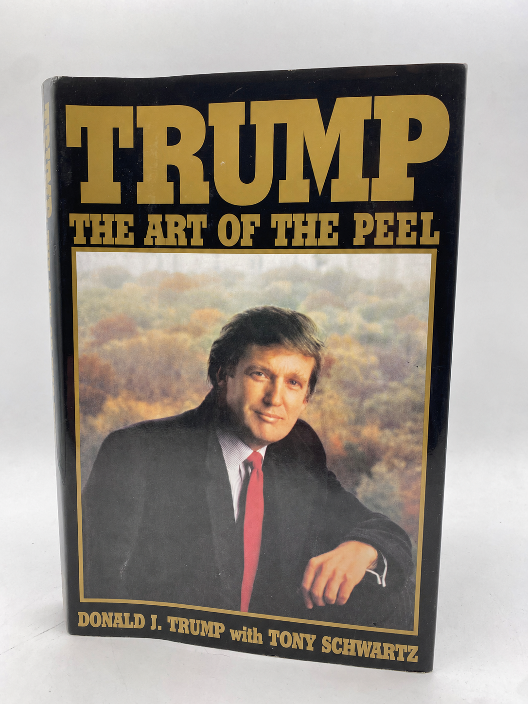 Trump's book about the Reflecting Pool, "The Art of the Peel." Blank Meme Template