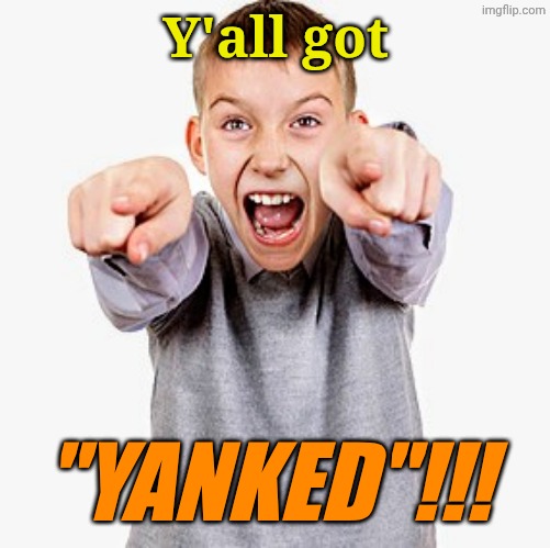 Y'all got "Yanked"!!! | made w/ Imgflip meme maker