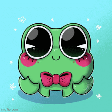 Smol Ribbit | image tagged in gifs,ribbit,the amazing digital circus | made w/ Imgflip images-to-gif maker
