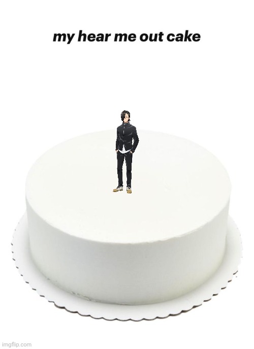 My cake is pretty empty tbh | image tagged in hear me out cake | made w/ Imgflip meme maker