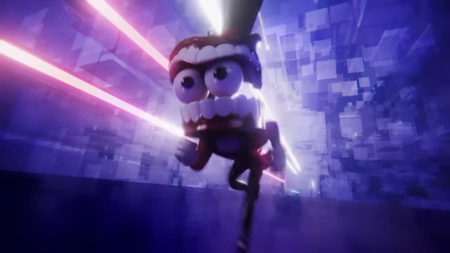 High Quality Caine running in the void Blank Meme Template