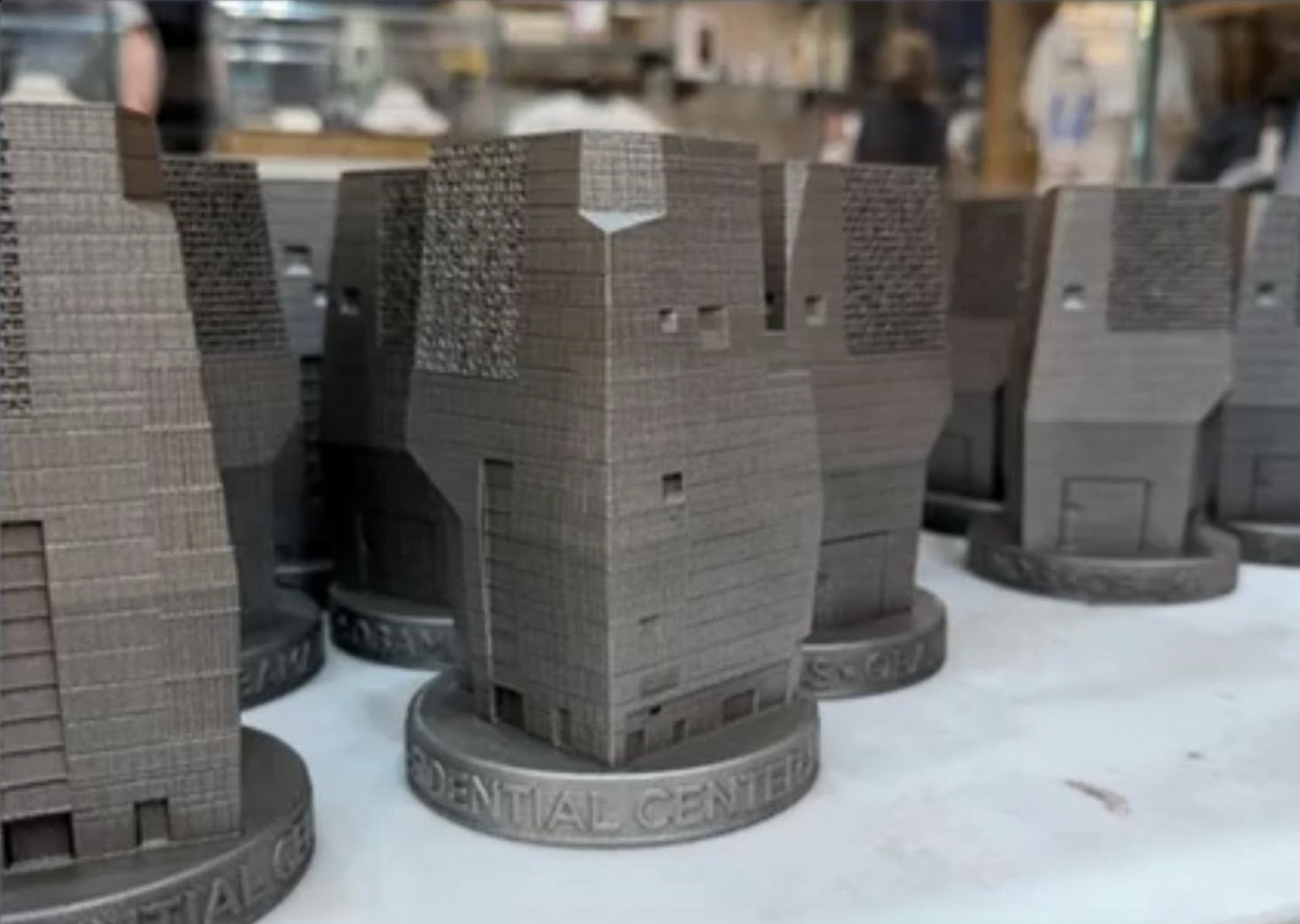 Obama Library Souvenirs for Sale of the Building Blank Meme Template