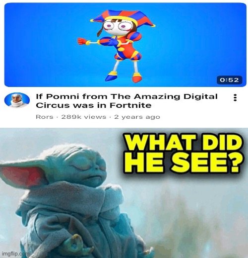 Say you swear to god | image tagged in baby yoda what did he see | made w/ Imgflip meme maker