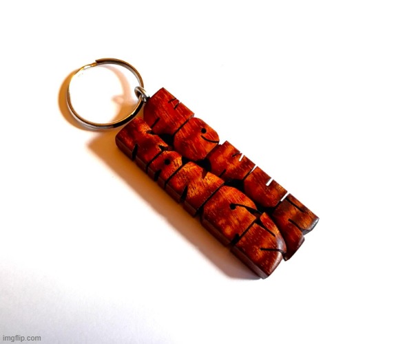 Personalized to perfection | image tagged in keychain,koa,etsy,we wuz kangz | made w/ Imgflip meme maker