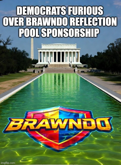 Screenshot_20260621-154909_X.jpg | Democrats furious over brawndo reflection pool sponsorship | image tagged in screenshot_20260621-154909_x jpg | made w/ Imgflip meme maker