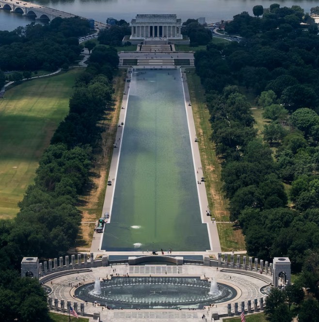 reflecting pool Blank Meme Template
