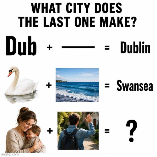 Punny Puzzle: answer in comments | image tagged in img_6361 jpeg,bad pun,puzzle,city | made w/ Imgflip meme maker