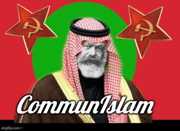 CommunIslam header | image tagged in communislam header | made w/ Imgflip meme maker