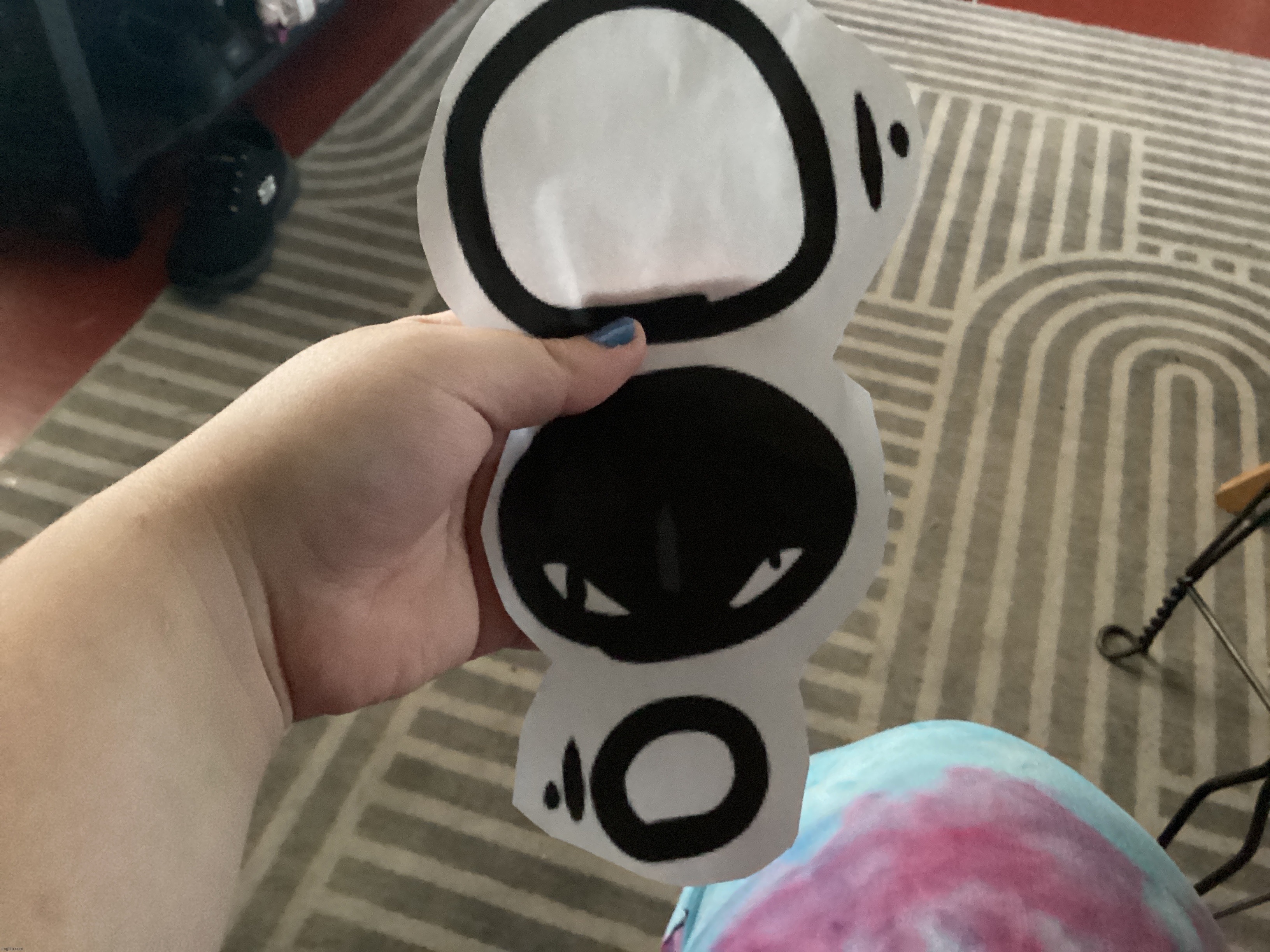 yo check out this dumbass thing I printed | made w/ Imgflip meme maker