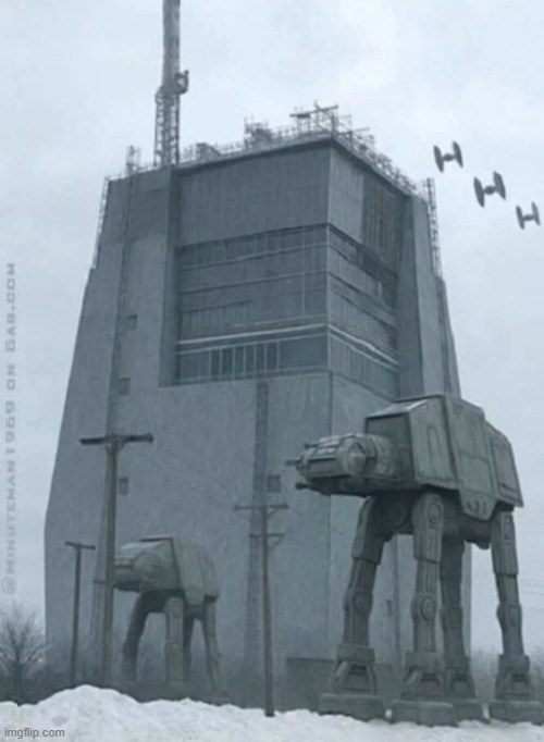 Can you Hear this Picture too? | image tagged in obama library,star wars | made w/ Imgflip meme maker