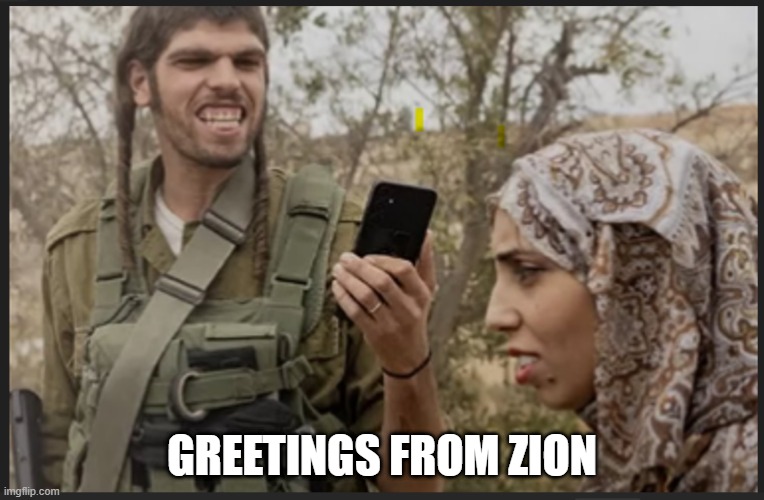 greetings from zion | made w/ Imgflip meme maker