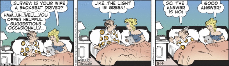 Blondie | image tagged in comics | made w/ Imgflip meme maker