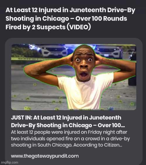 Juneteenth celebration in Chicago | image tagged in screenshot_20260621_015834_chrome jpg,chicago,shooting | made w/ Imgflip meme maker