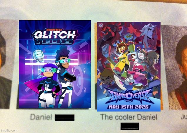 The Cooler Daniel | image tagged in the cooler daniel,glitch productions,tv shows,truth | made w/ Imgflip meme maker