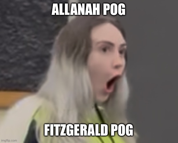 Cyn pog | Allanah pog; Fitzgerald pog | image tagged in img_6242 jpeg | made w/ Imgflip meme maker