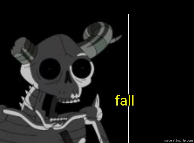 blank black | fall | image tagged in blank black | made w/ Imgflip meme maker