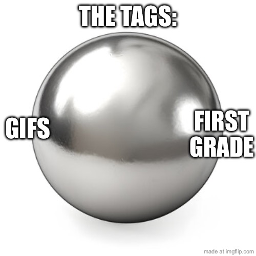 the tags: gifs first grade | made w/ Imgflip meme maker