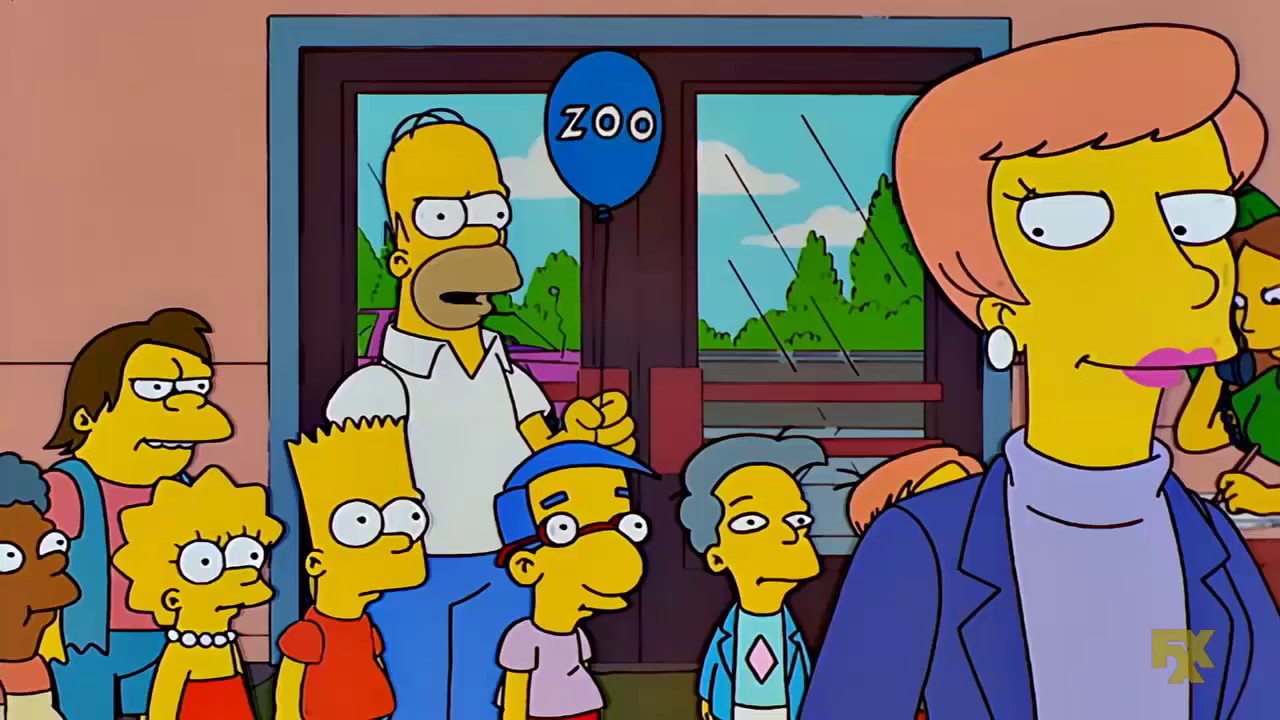 Simpsons y si es tan listo Blank Meme Template