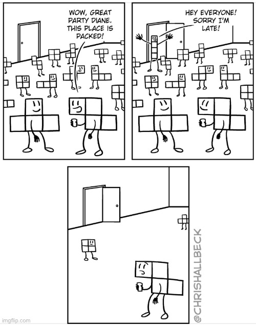 The piece that we all need | image tagged in comics,tetris,long,disappearing | made w/ Imgflip meme maker