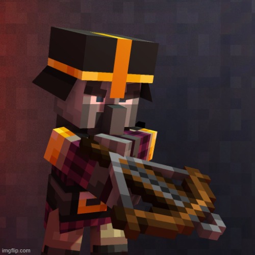Minecraft Dungeons Pillager | image tagged in minecraft dungeons pillager | made w/ Imgflip meme maker