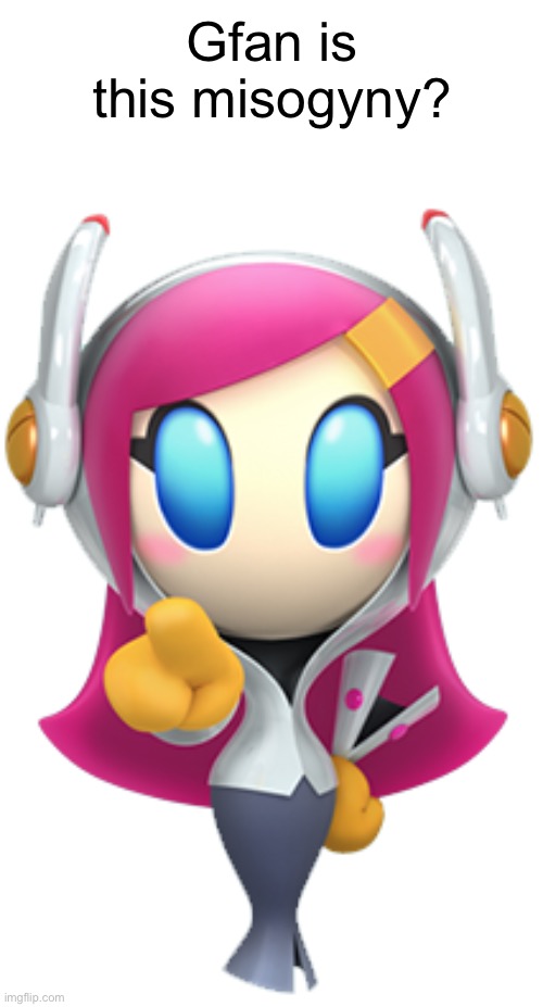 Susie | Gfan is this misogyny? | image tagged in susie | made w/ Imgflip meme maker