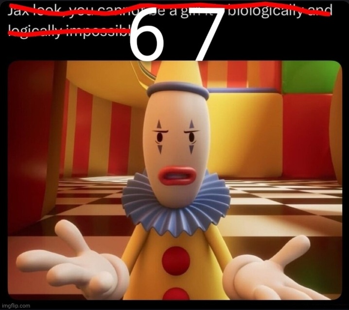 image tagged in tadc,the amazing digital circus,ass | made w/ Imgflip meme maker