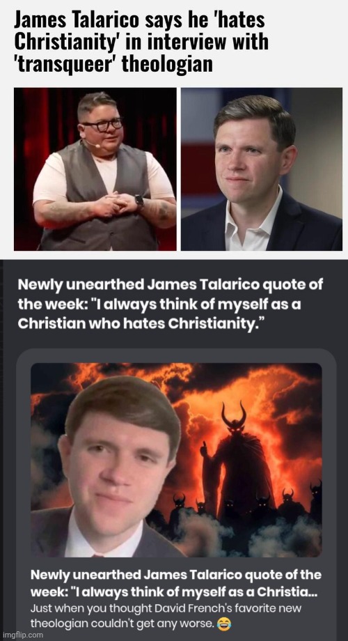 Tala-Freako admits he hates Christians | image tagged in screenshot_20260624_010640_chrome jpg,freak,party of hate,christians | made w/ Imgflip meme maker