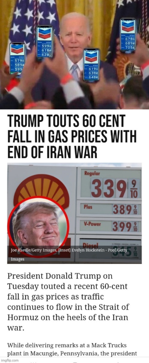 image tagged in biden cell phones gas prices | made w/ Imgflip meme maker