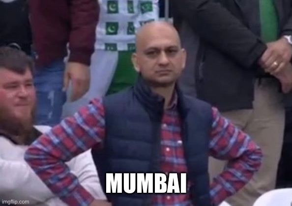 bald indian guy | Mumbai | image tagged in bald indian guy | made w/ Imgflip meme maker