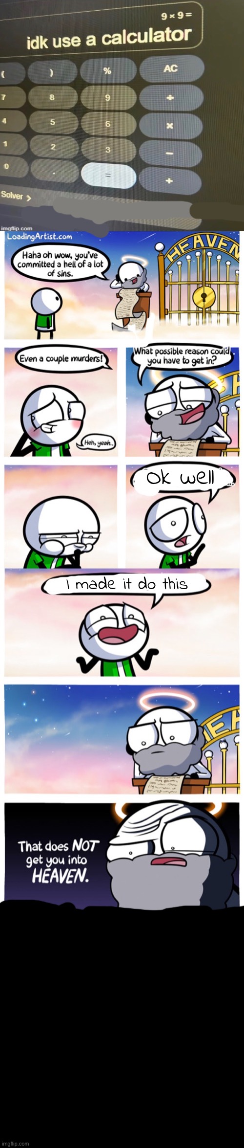 Image title | Ok well; I made it do this | image tagged in tag | made w/ Imgflip meme maker