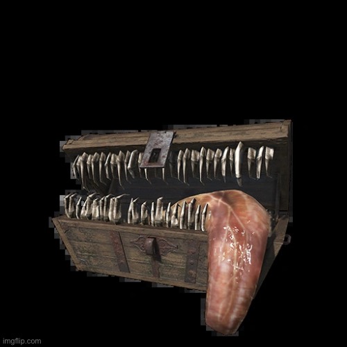 Mimics suck | image tagged in mimics suck | made w/ Imgflip meme maker
