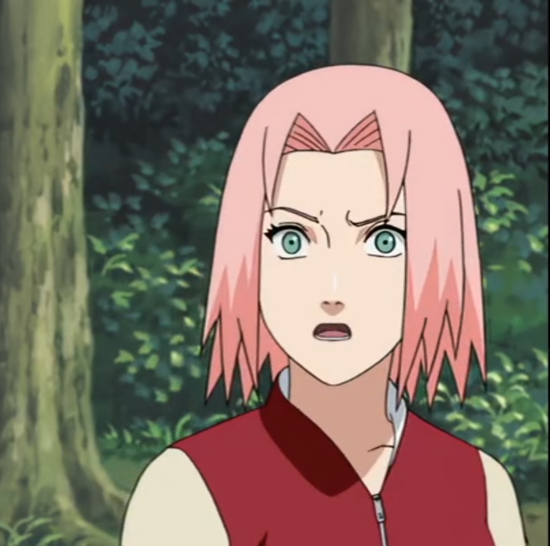 High Quality Puzzled Sakura Haruno Blank Meme Template