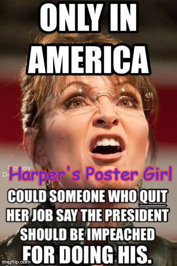 Harper's Poster Girl | made w/ Imgflip meme maker