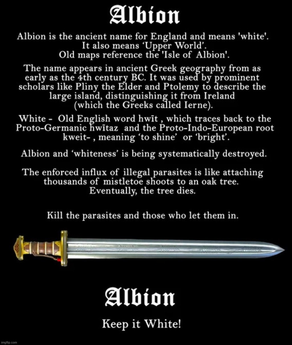 It's OK to be WHITE | image tagged in it's okay,albion,racism,liberal hypocrisy,leftist hypocrisy,parasites | made w/ Imgflip meme maker