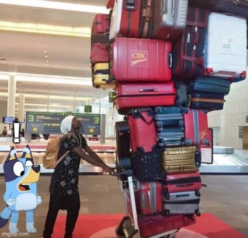 Over packing | ! | image tagged in over packing | made w/ Imgflip meme maker
