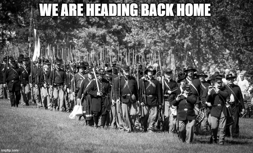 we are heading back home | made w/ Imgflip meme maker