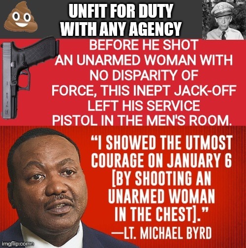 image tagged in michael byrd jan 6 inept | made w/ Imgflip meme maker