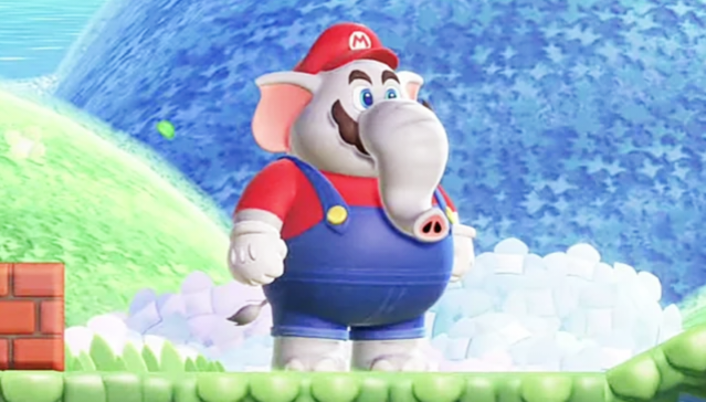 High Quality Filtered mario Blank Meme Template