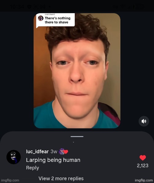 Larping being human | image tagged in larping being human | made w/ Imgflip meme maker