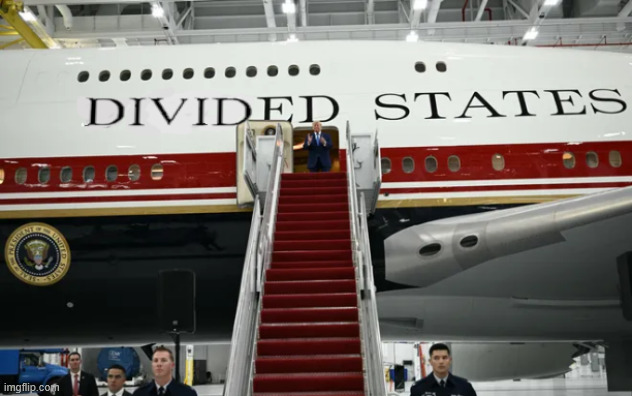 Trump's paint job says it all | image tagged in trump's paint job says it all,divided states of america,trump farce one | made w/ Imgflip meme maker