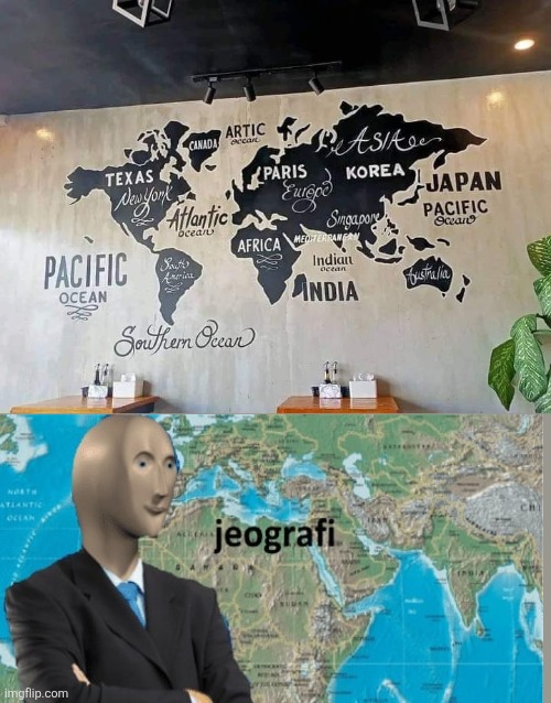 Hmm yes canada is a island... | image tagged in bqzxpyw7ap4a1 jpg | made w/ Imgflip meme maker