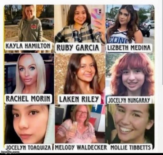 Illegal Immigrant Victims | image tagged in illegal immigrant victims | made w/ Imgflip meme maker