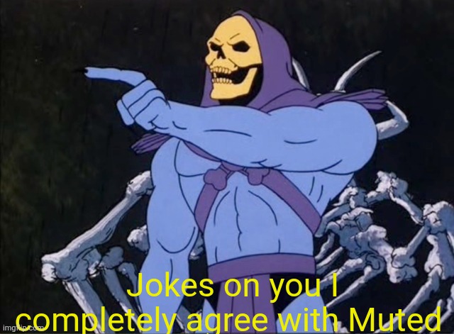 Jokes on you I’m into that shit | Jokes on you I completely agree with Muted | image tagged in jokes on you i m into that shit | made w/ Imgflip meme maker