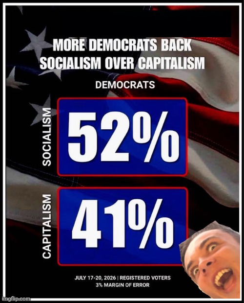 Demorhhoids choose Socialism | image tagged in img 34 jpeg,democrats,socialism | made w/ Imgflip meme maker