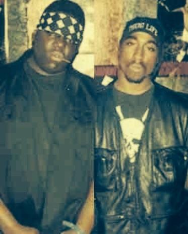 Biggie & tupac Blank Meme Template