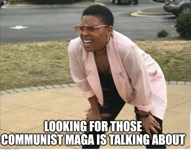 Looking for communist | Looking for those communist maga is talking about | image tagged in trump,donald trump,maga,communism,nevertrump,trump sucks | made w/ Imgflip meme maker